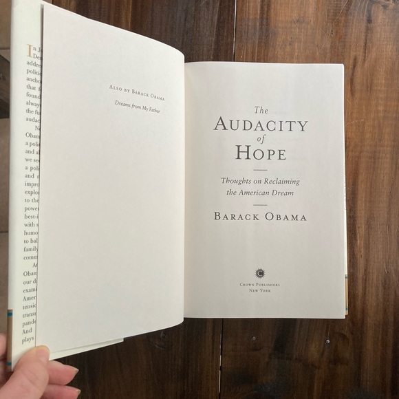 The Audacity of Hope by Barack Obama - First Edition, Fourth Printing - Great! - Picture 11 of 16
